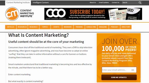 Content Marketing Institute