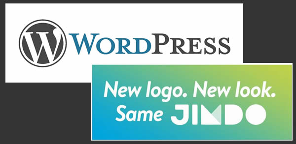 WordPress　or　Jimdo