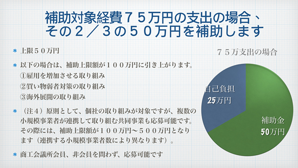 小規模事業者持続化補助金